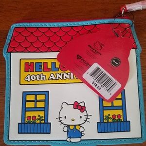 Brand New Hello Kitty zippered coin bag